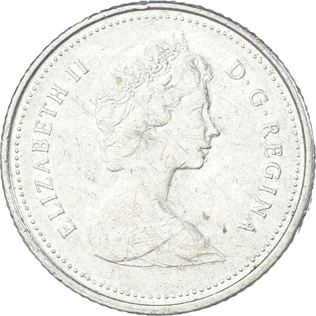 Coin, Canada, 10 Cents, 1982