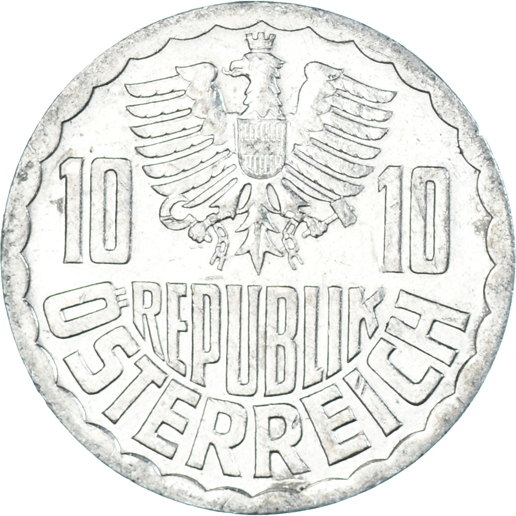 Coin, Austria, 10 Groschen, 1987