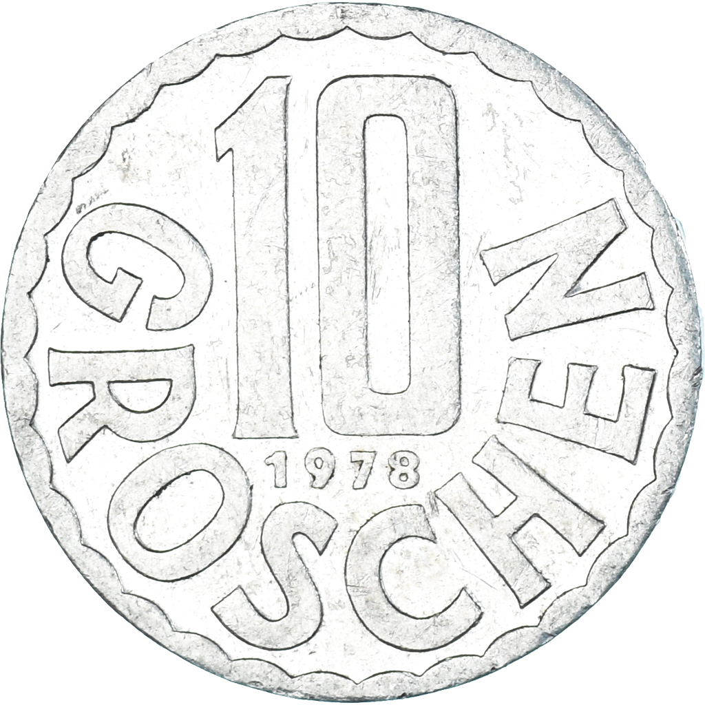 Coin, Austria, 10 Groschen, 1978