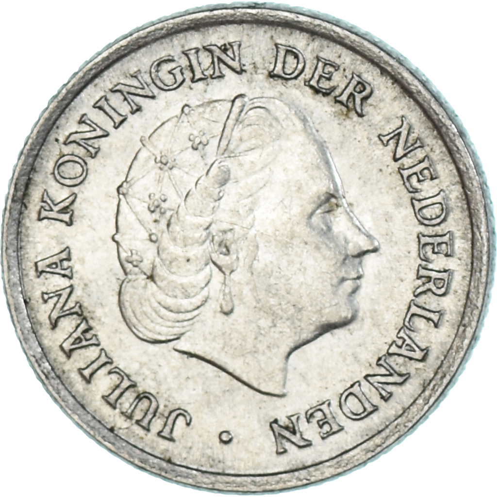 Coin, Netherlands, 10 Cents, 1954
