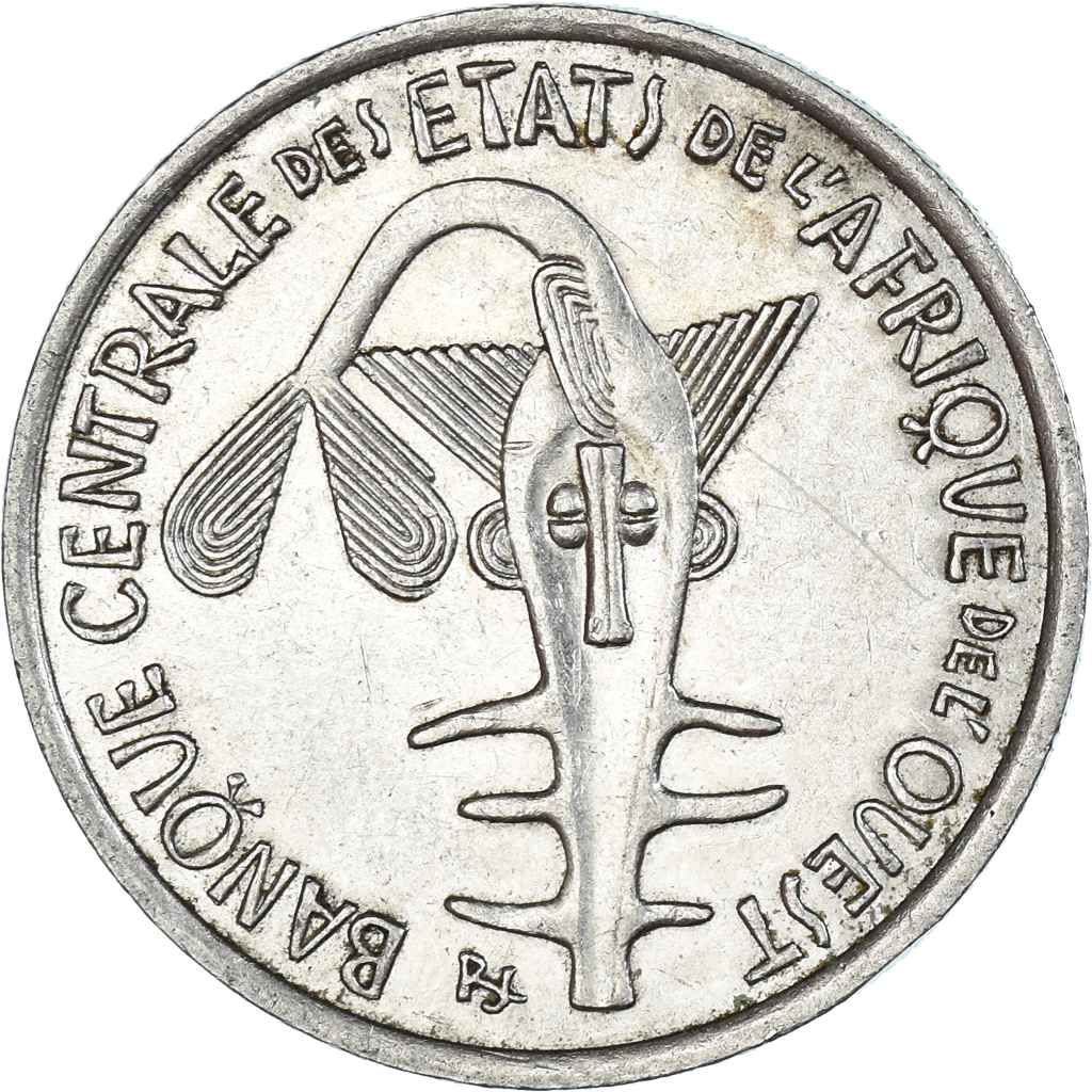 Coin, West African States, 100 Francs, 2002