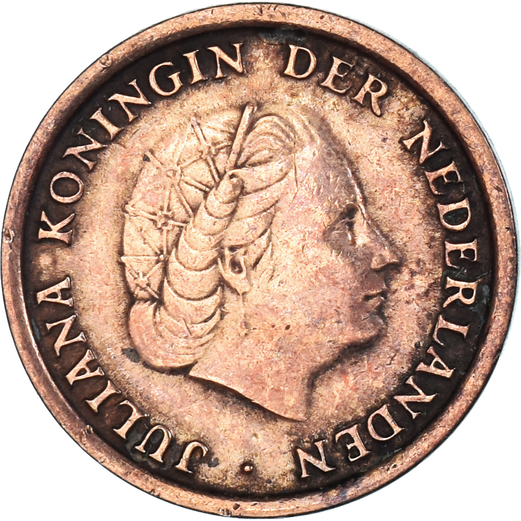 Coin, Netherlands, Cent, 1957