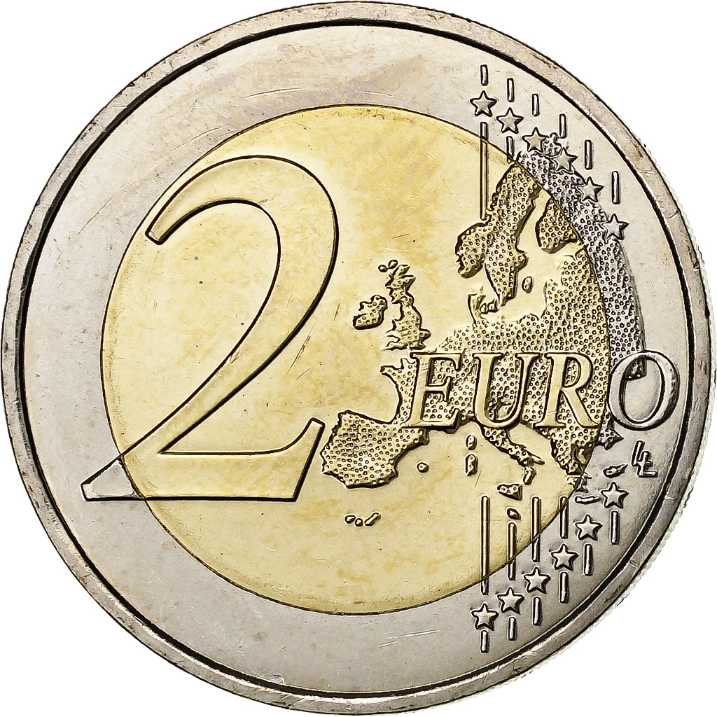 Monaco, Albert II, 2 Euro, 2016, MDP, Bi-Metallic, UNZ