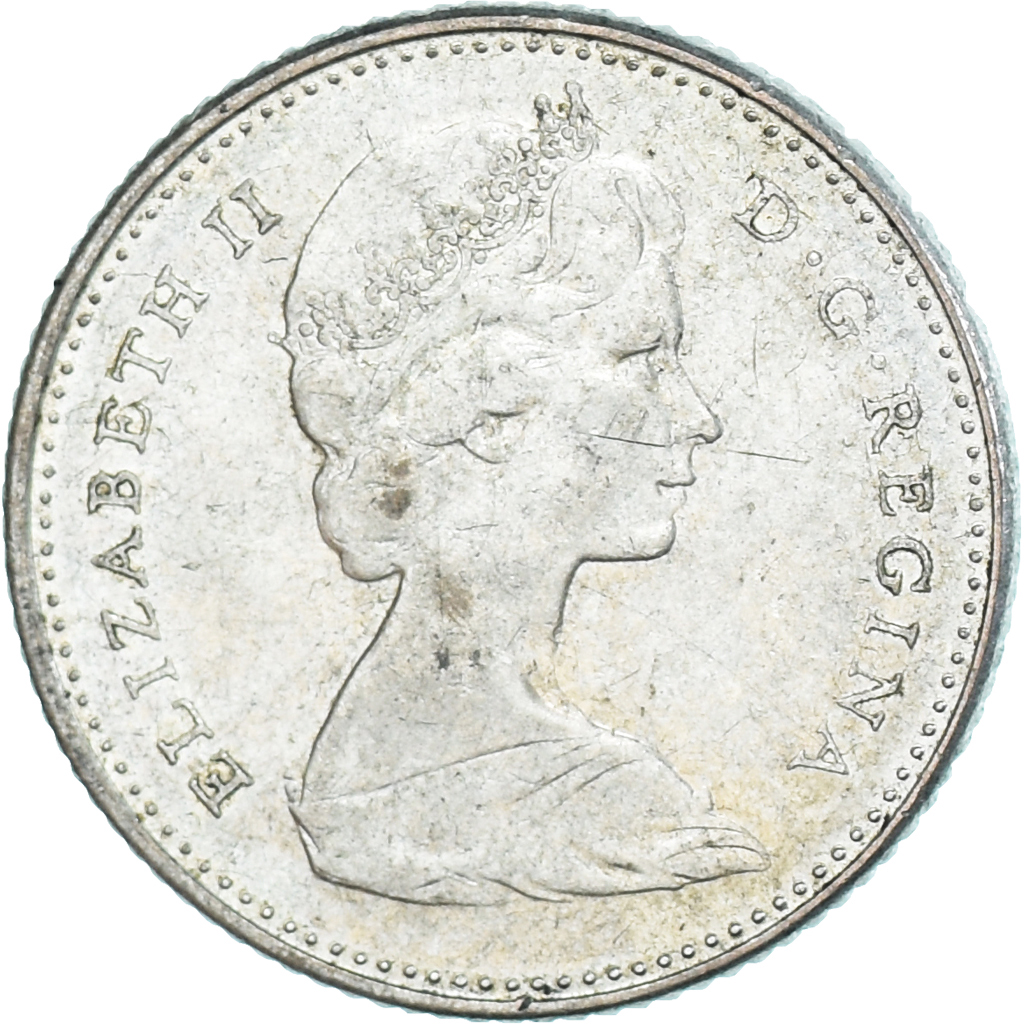 Coin, Canada, 10 Cents, 1968