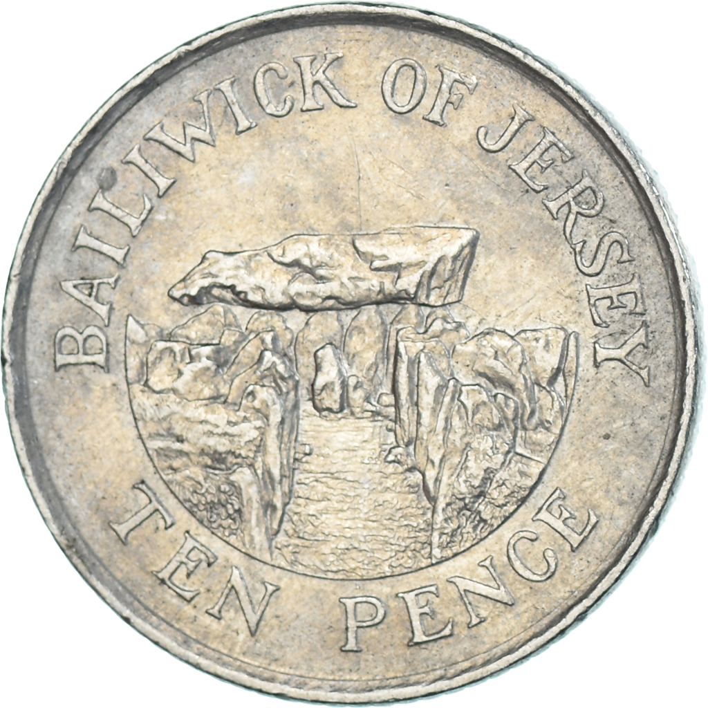 Coin, Jersey, 2 Pence, 1992