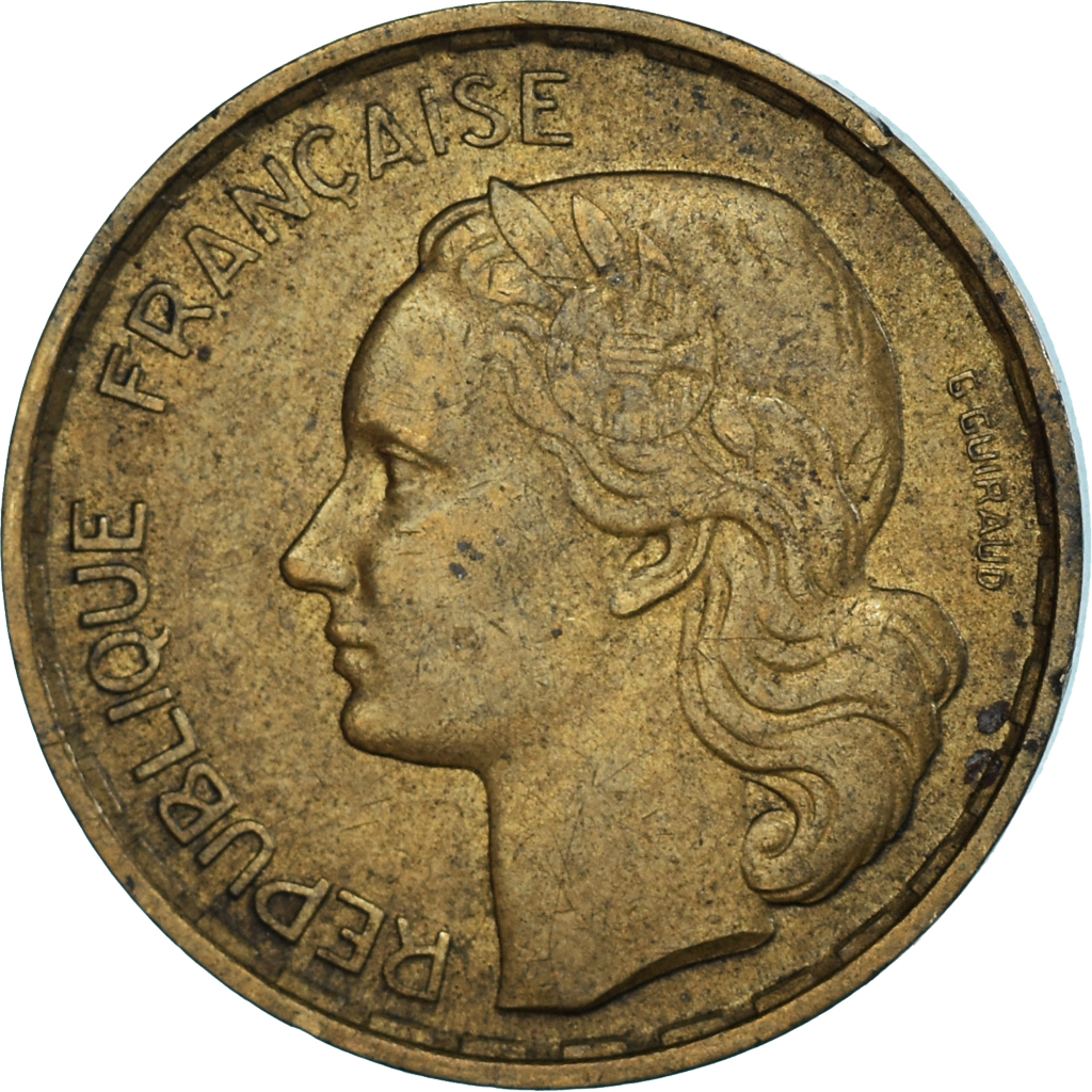 Coin, France, 20 Francs, 1953