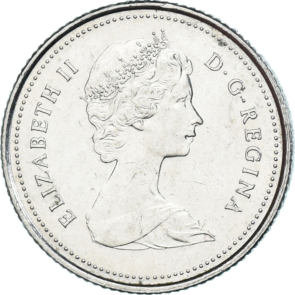 Coin, Canada, 10 Cents, 1983