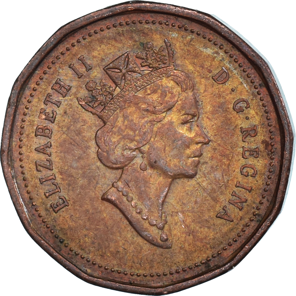 Coin, Canada, Cent, 1991