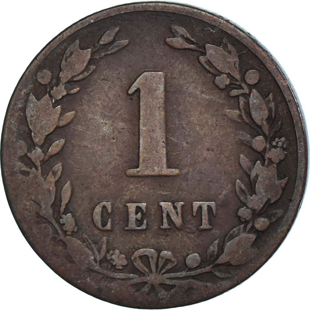 Coin, Netherlands, Cent, 1880
