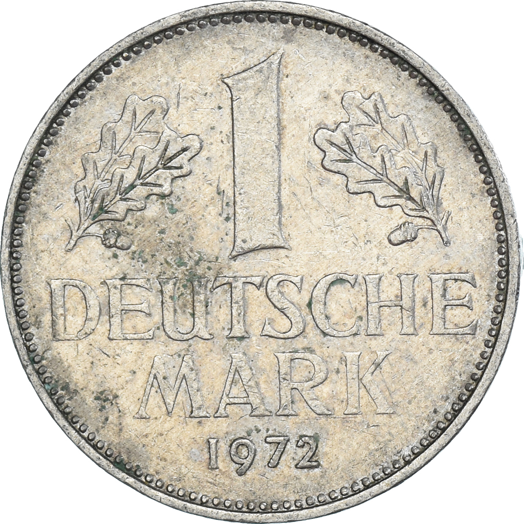 Coin, Germany, Mark, 1972