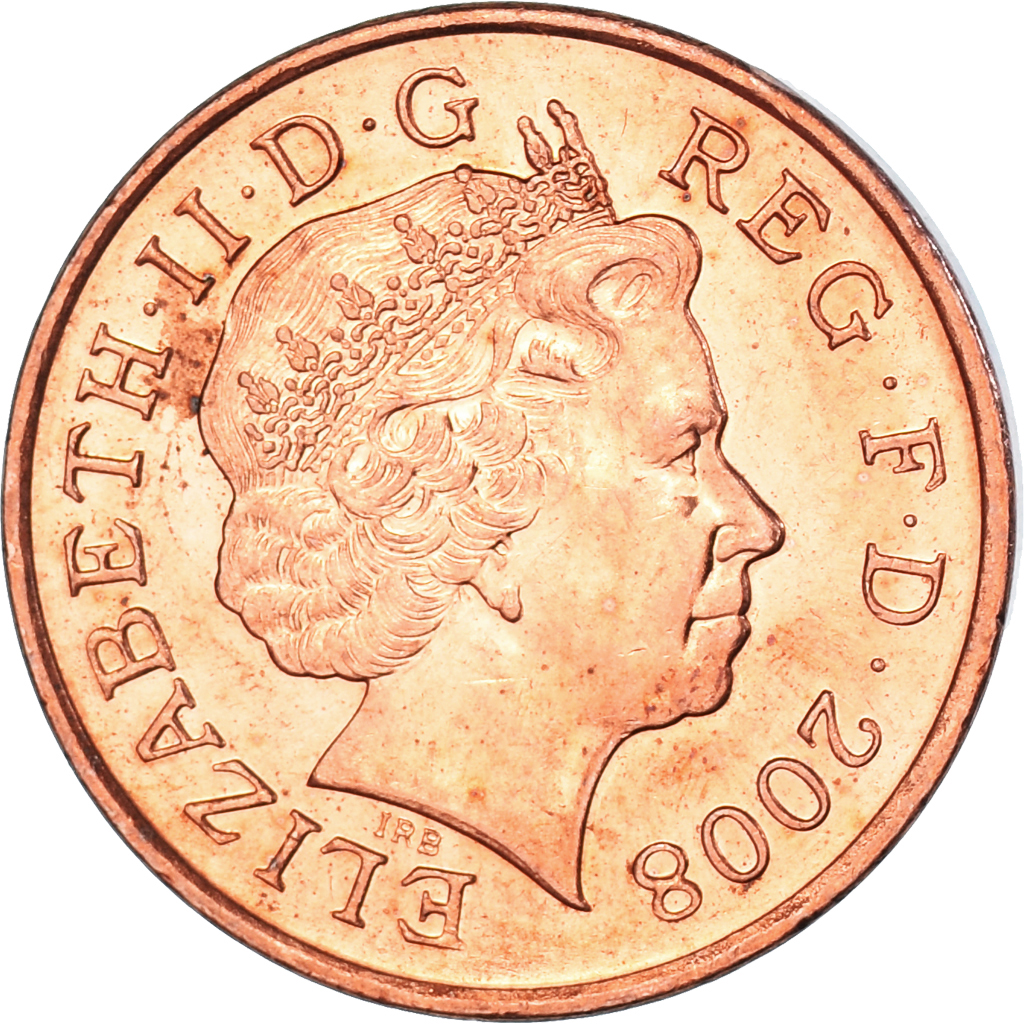 Coin, Great Britain, Penny, 2008