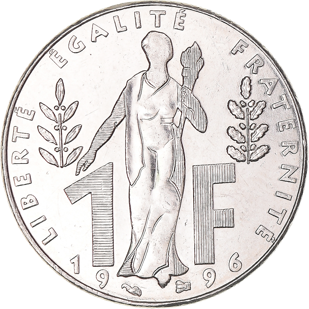 Coin, France, Franc, 1996