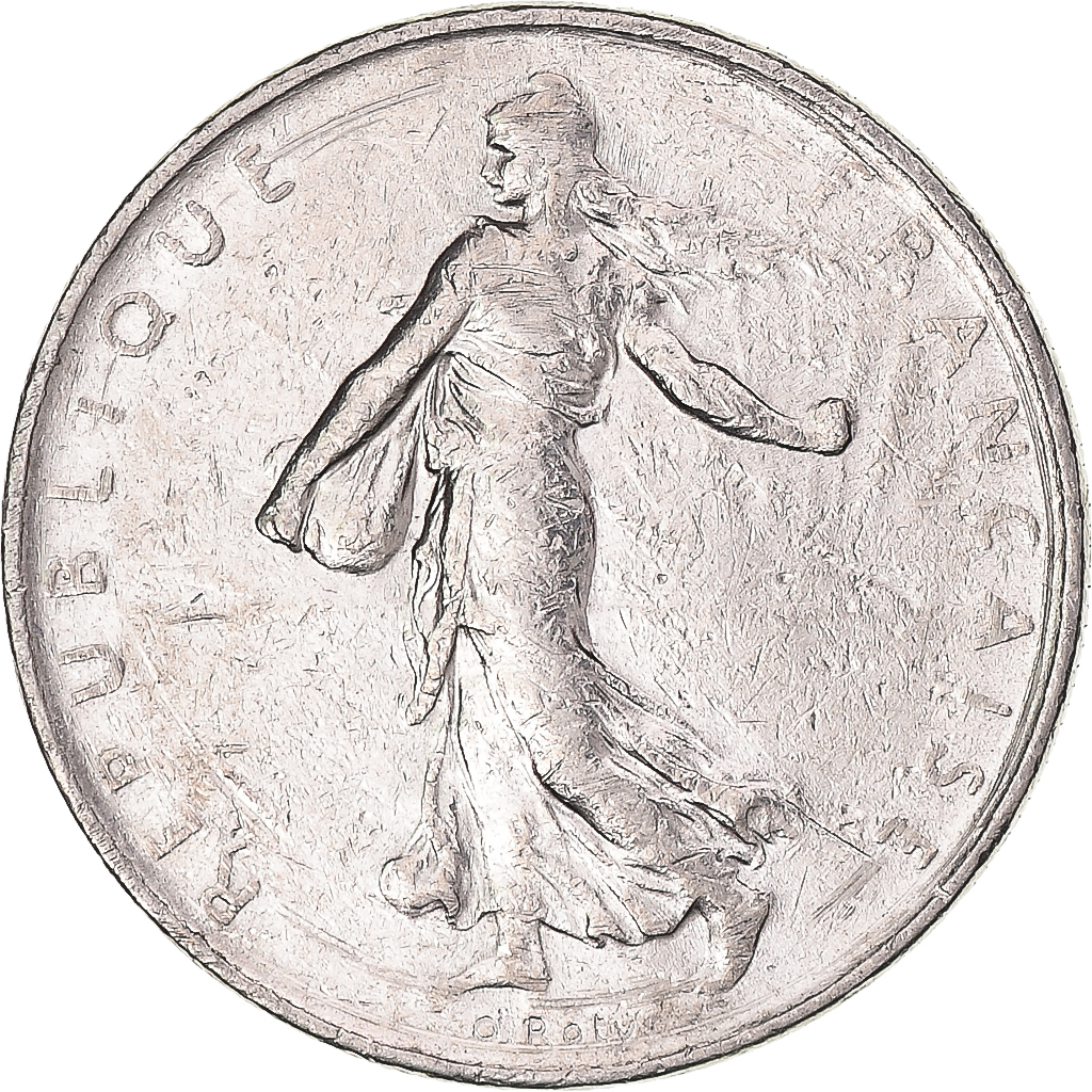 Coin, France, Franc, 1971