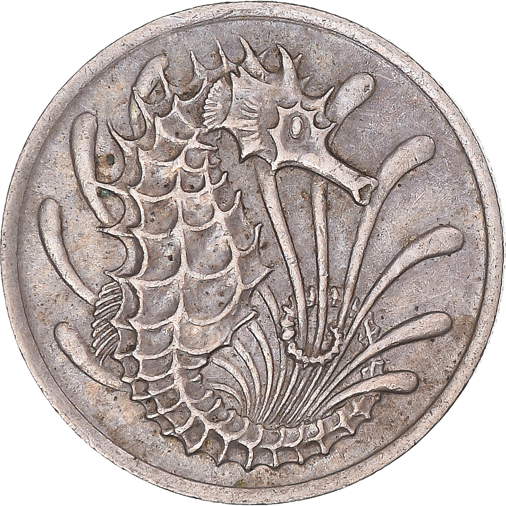 1332119] Coin, Singapore, 10 Cents, 1969 | eBay