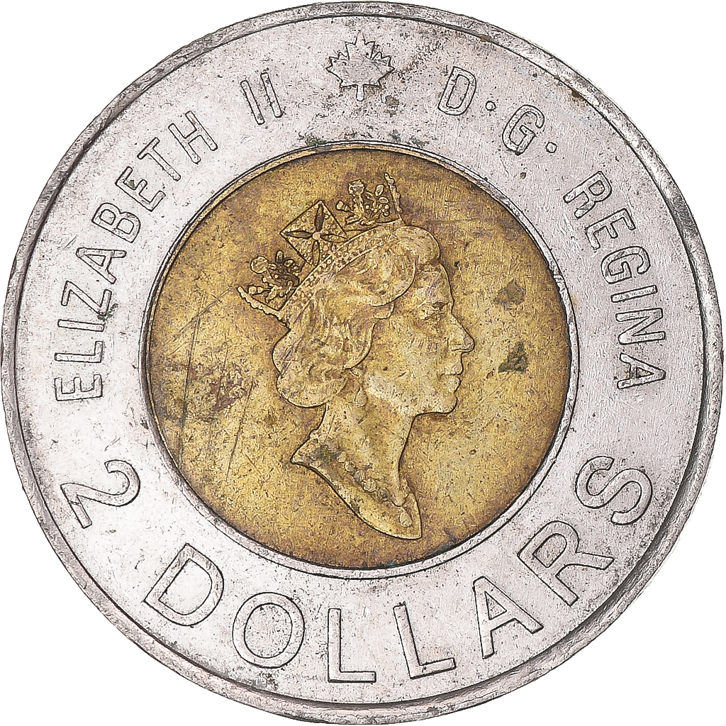 Coin, Canada, 2 Dollars, 2000