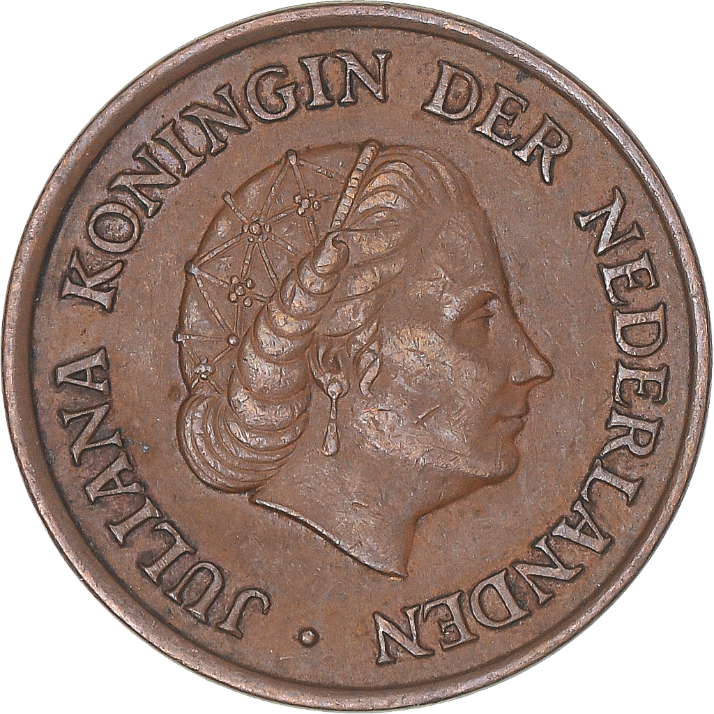 Coin, Netherlands, 5 Cents, 1964