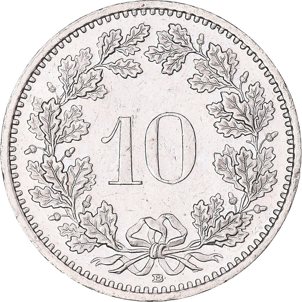 Coin, Switzerland, 10 Rappen, 1994