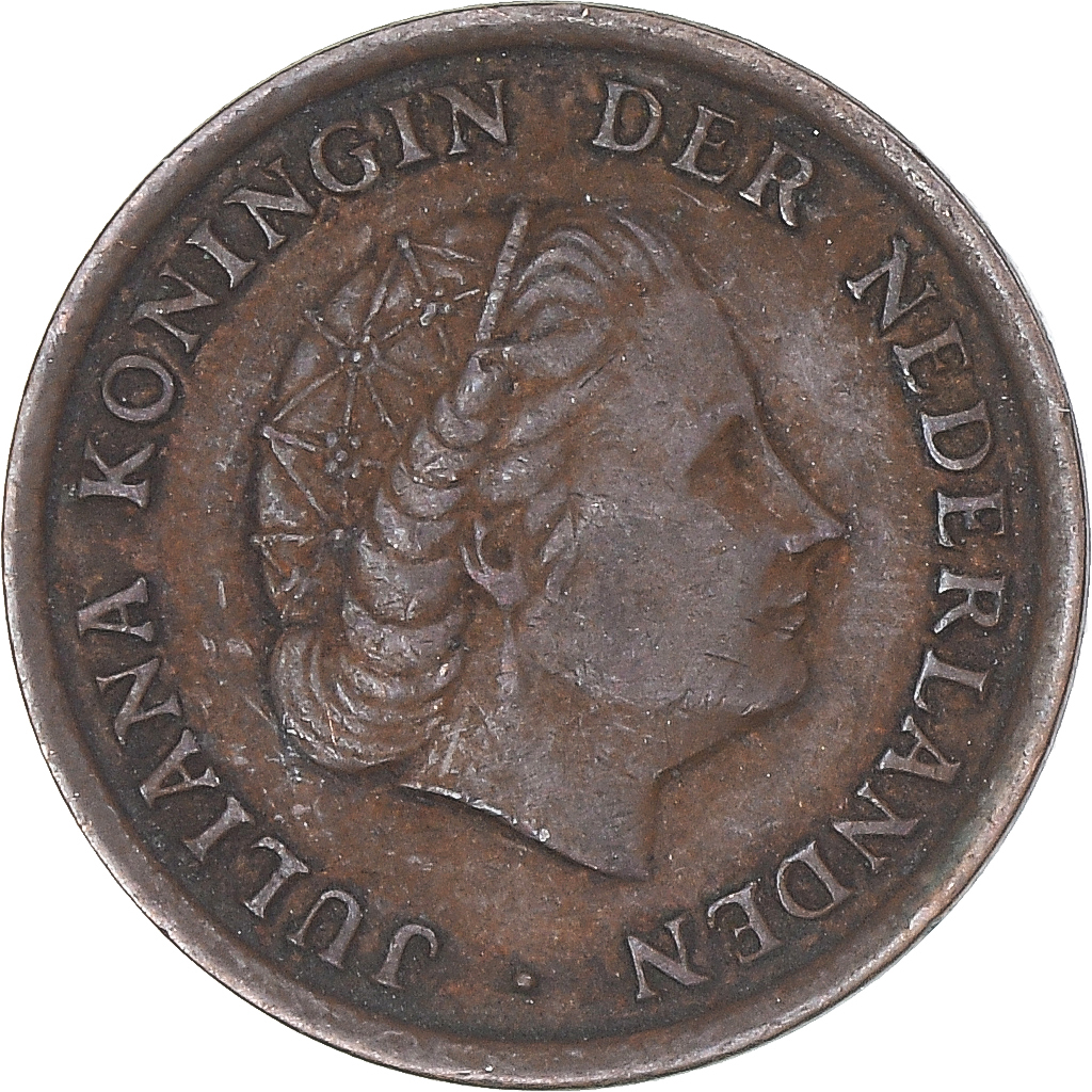 Coin, Netherlands, Cent, 1963