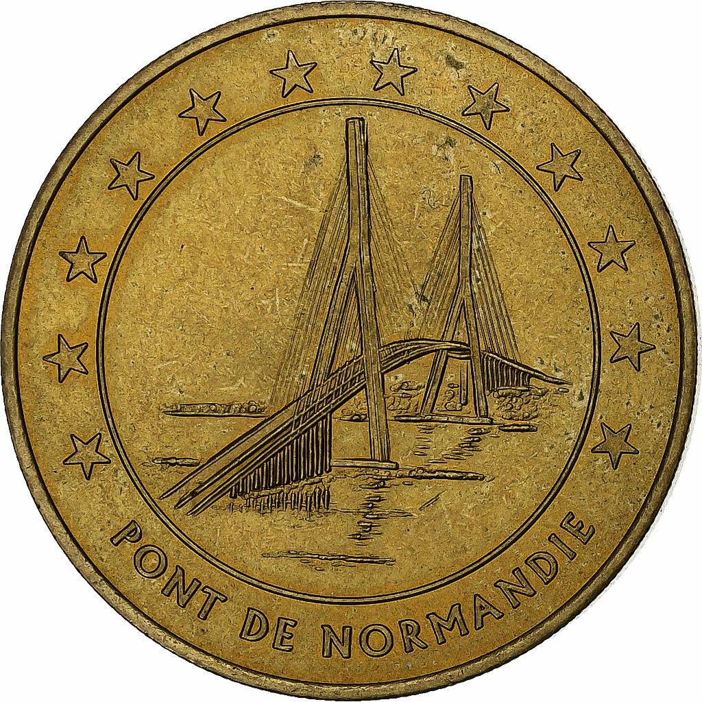 France, 1 Euro du Havre, 1996, MDP, Cupro-aluminium-nickel, 