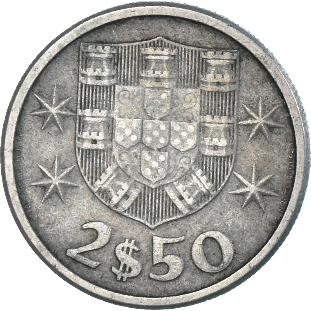 Coin, Portugal, 2-1/2 Escudos, 1963