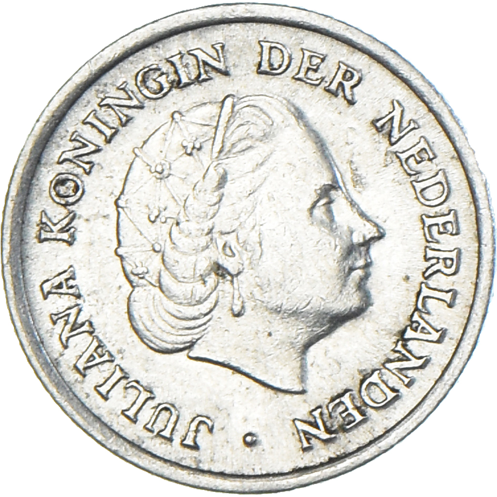 Coin, Netherlands, 10 Cents, 1955