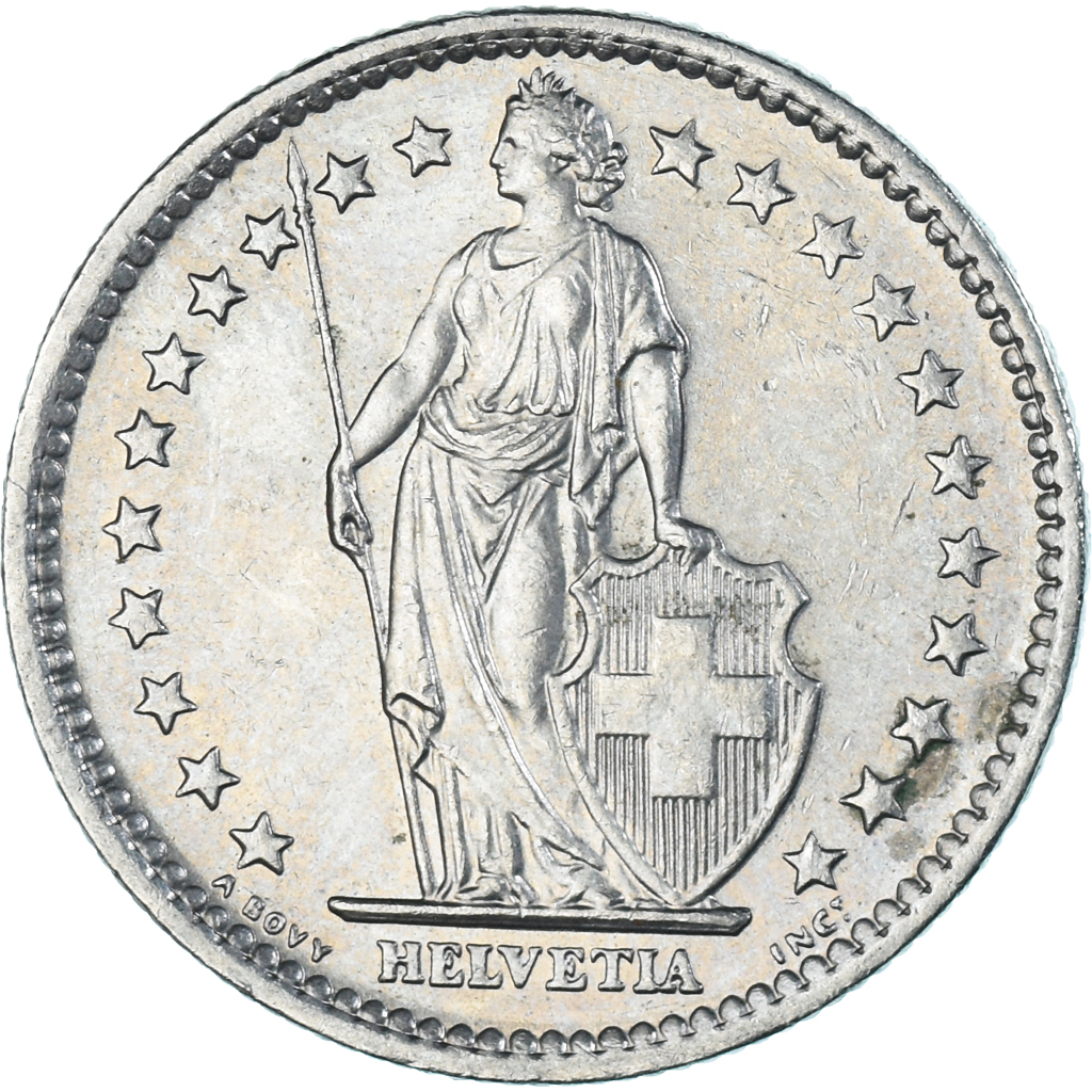 Coin, Switzerland, 2 Francs, 1980