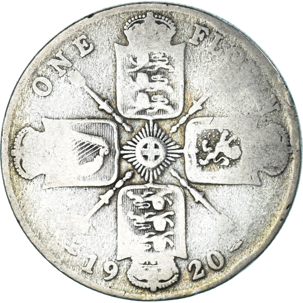 Coin, Great Britain, Florin, Two Shillings, 1920