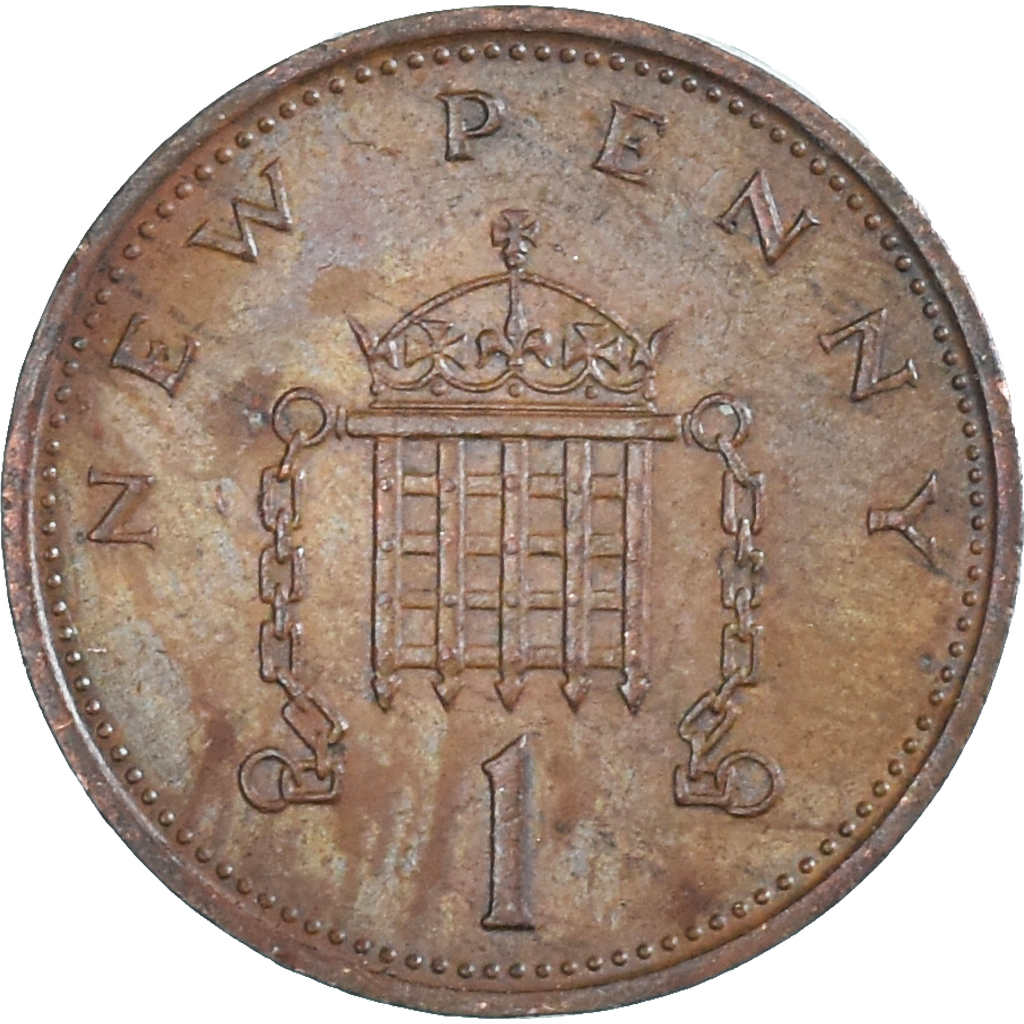 Coin, Great Britain, New Penny, 1979
