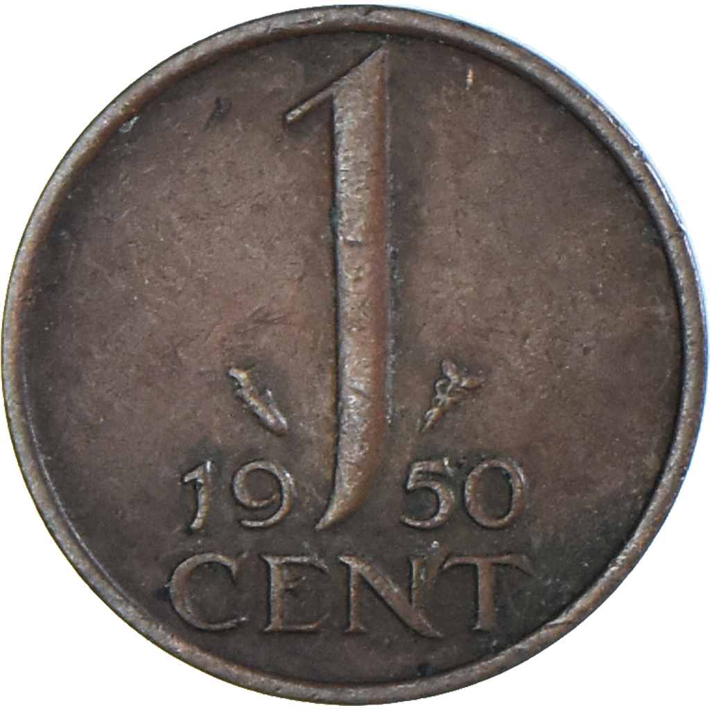 Coin, Netherlands, Cent, 1950