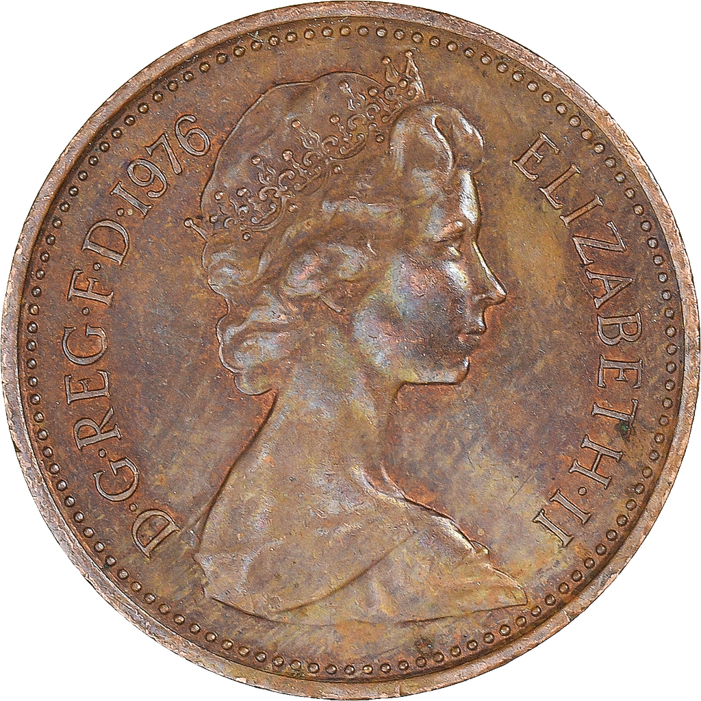 1333365] Coin, Great Britain, New Penny, 1976 | eBay