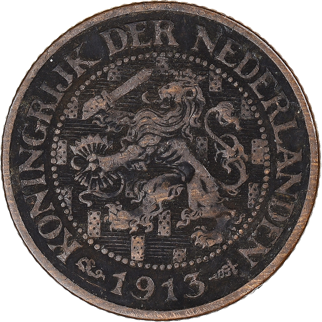 Coin, Netherlands, Cent, 1913