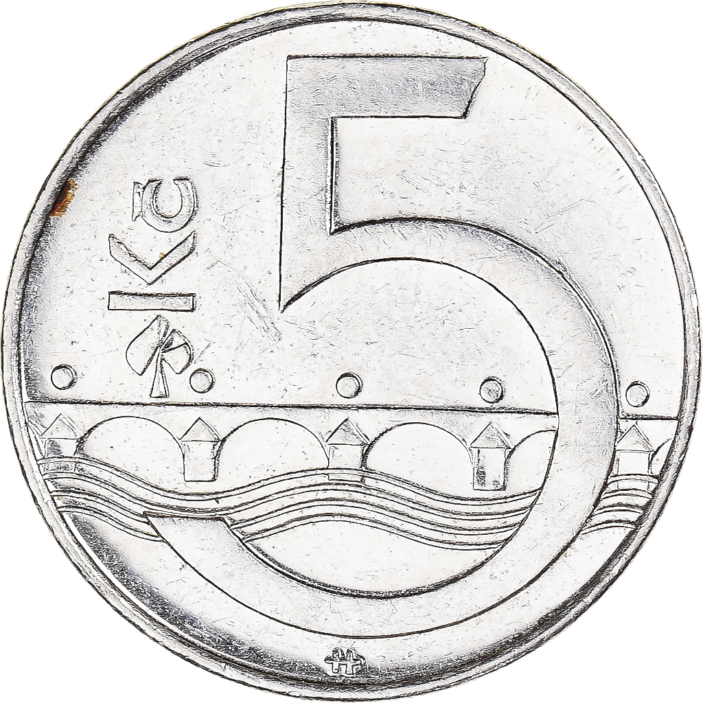 Coin, Czech Republic, 5 Korun, 2013