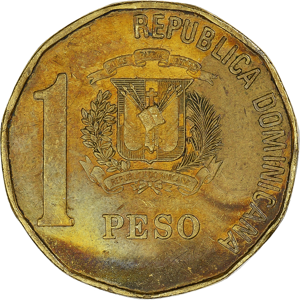 Coin Dominican Republic Peso 1993 North Central American And coin-dominican-republic-peso-1993-north-central-american-and