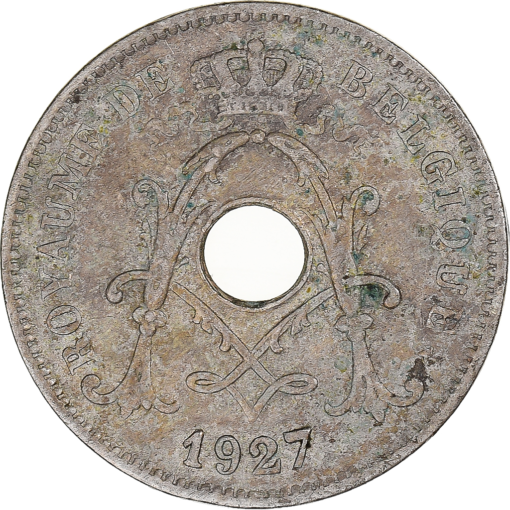 Coin, Belgium, 10 Centimes, 1927