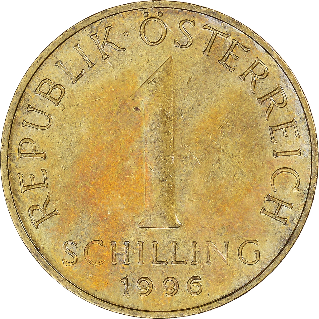 Coin, Austria, Schilling, 1996