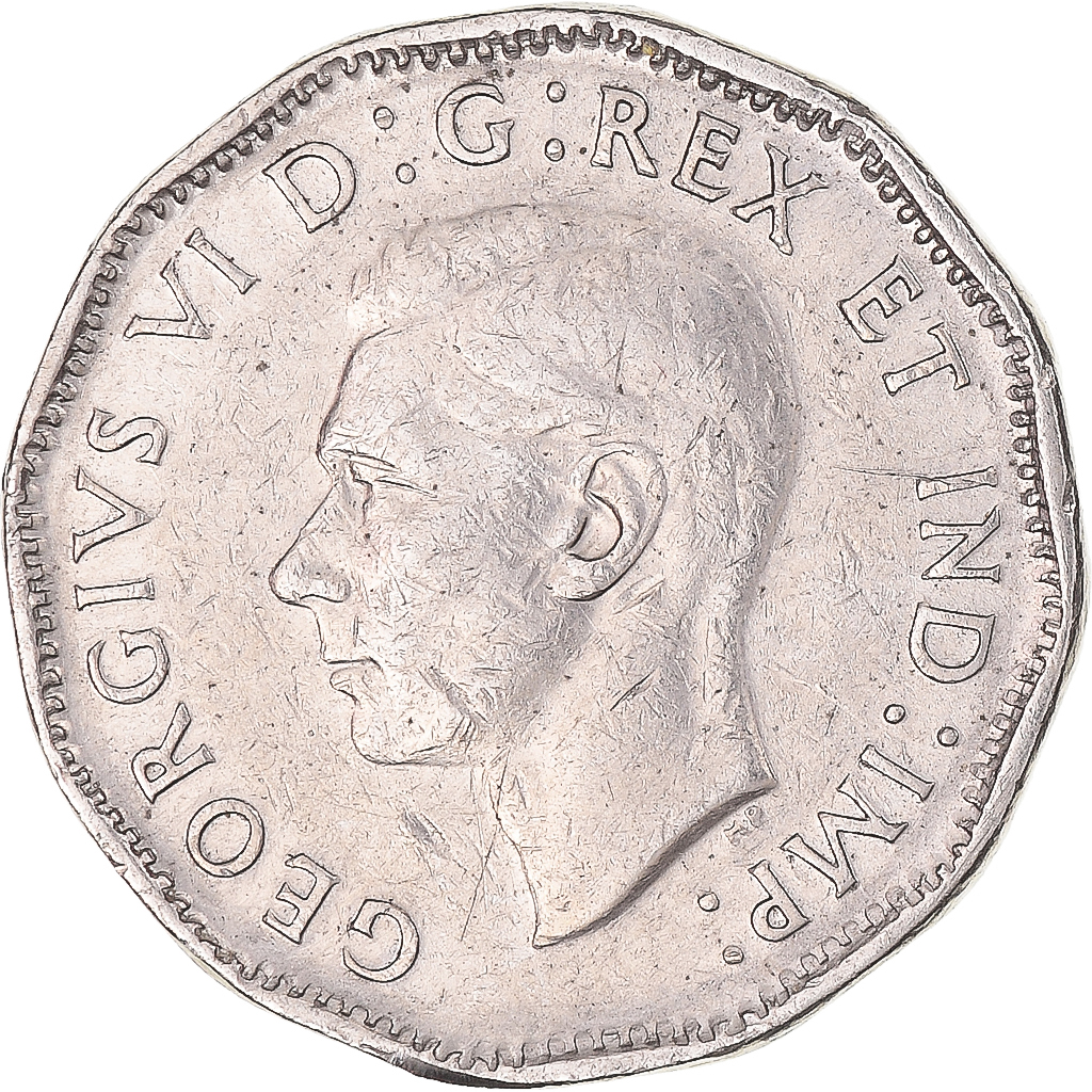 Coin, Canada, 5 Cents, 1947