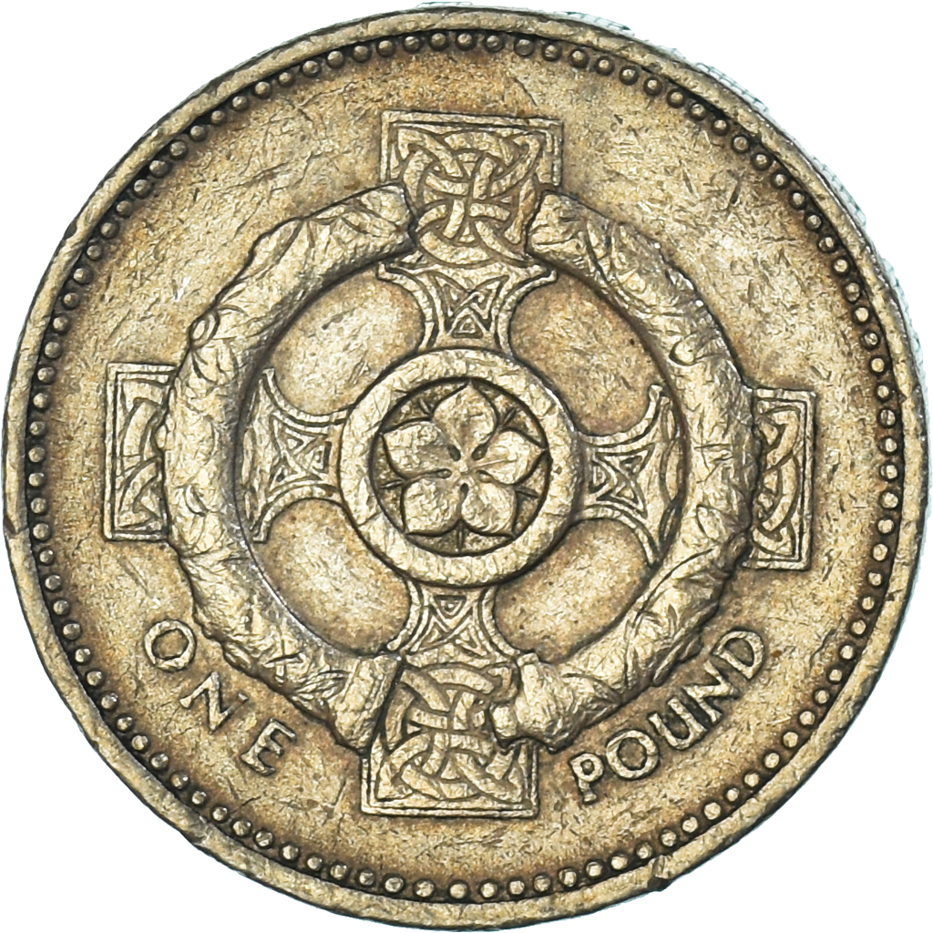 Coin, Great Britain, Pound, 2001