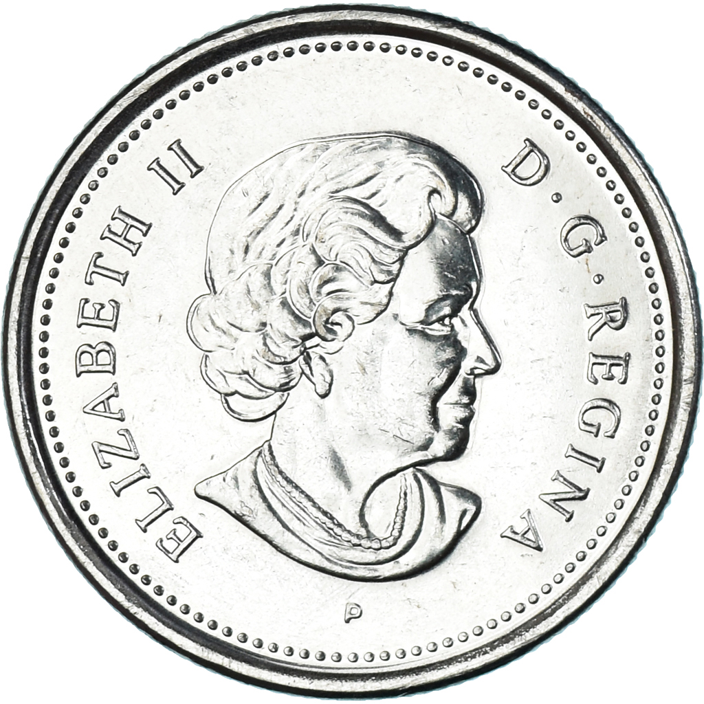 Coin, Canada, 25 Cents, 2006