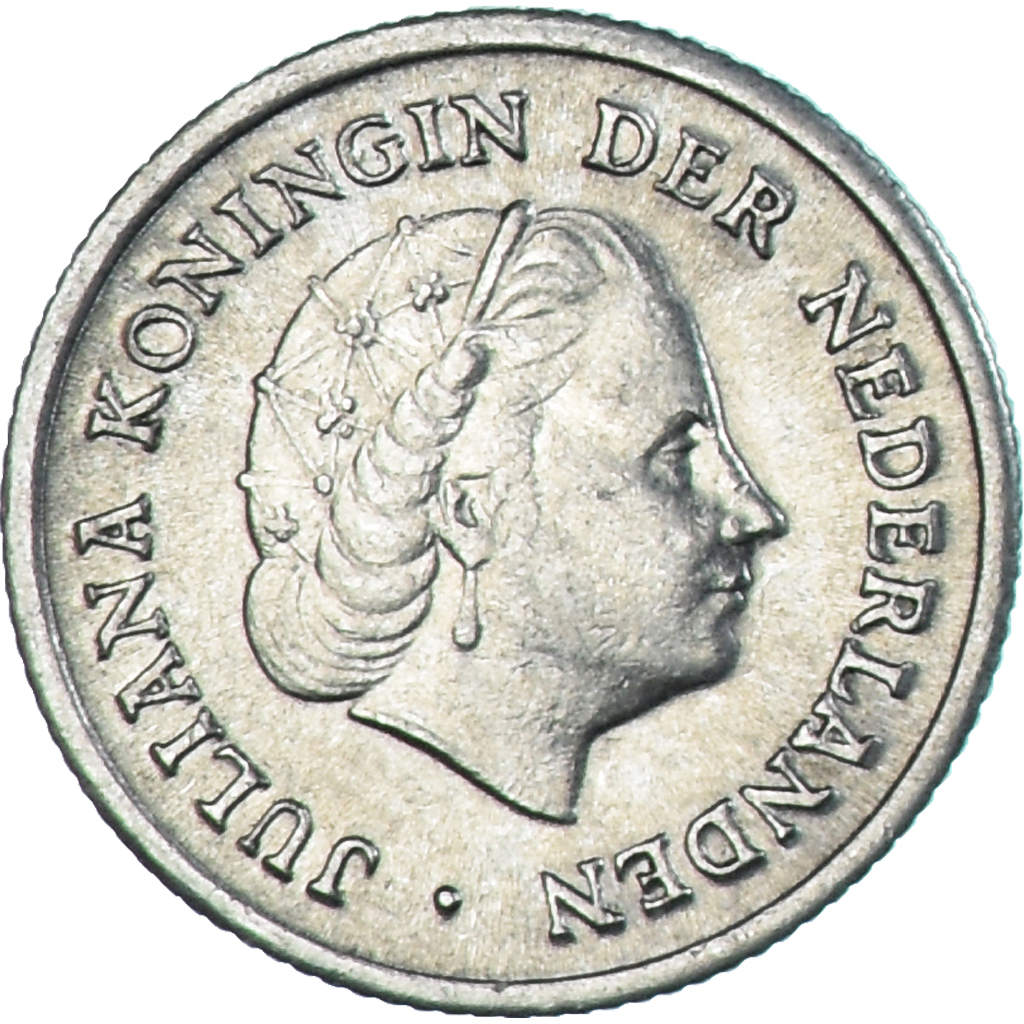 Coin, Netherlands, 10 Cents, 1960