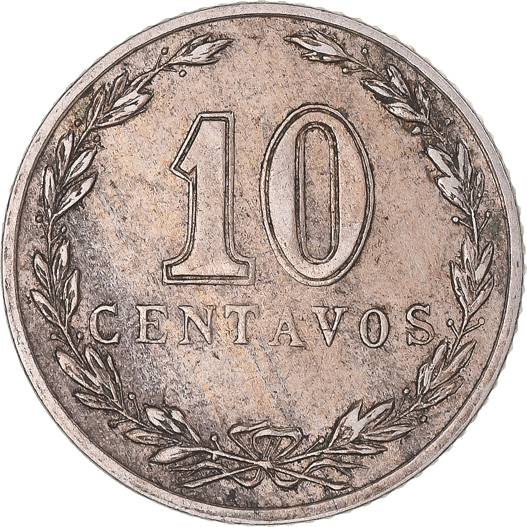 Coin, Argentina, 10 Centavos, 1921