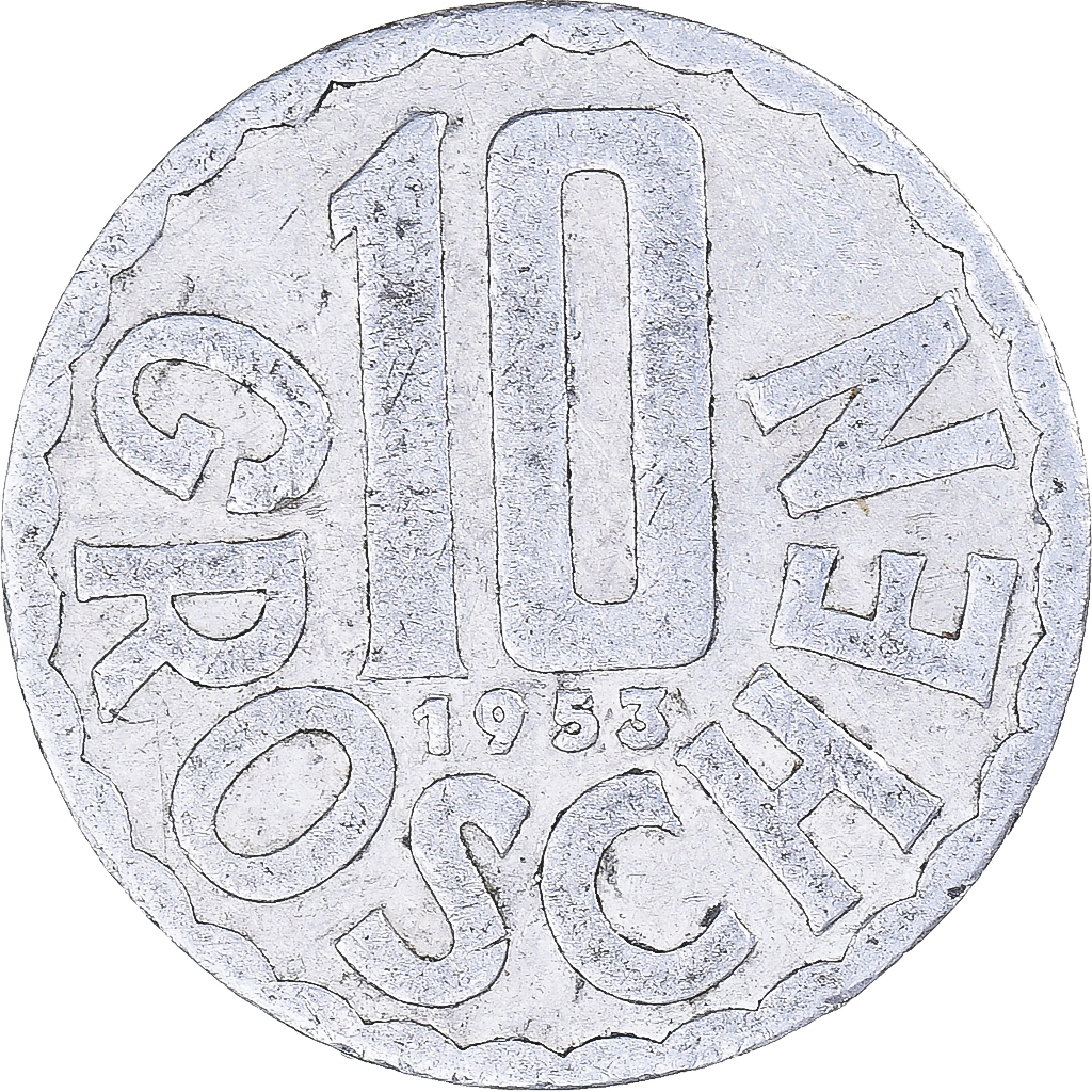Coin, Austria, 10 Groschen, 1953