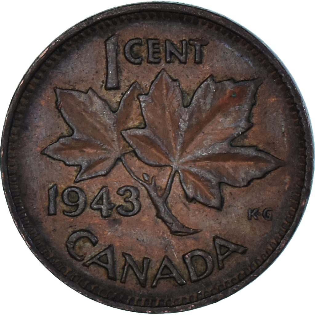 Canada, Cent, 1943