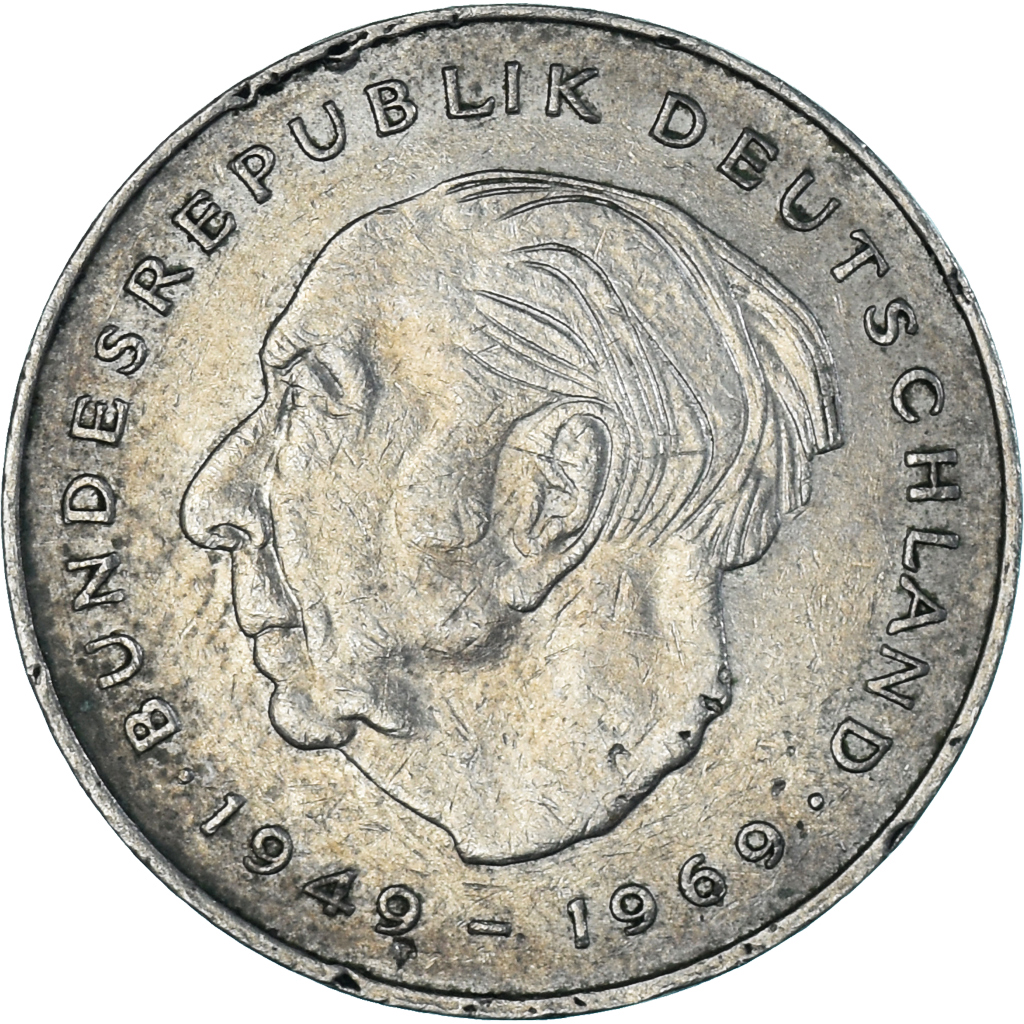 Coin, Germany, 2 Mark, 1978