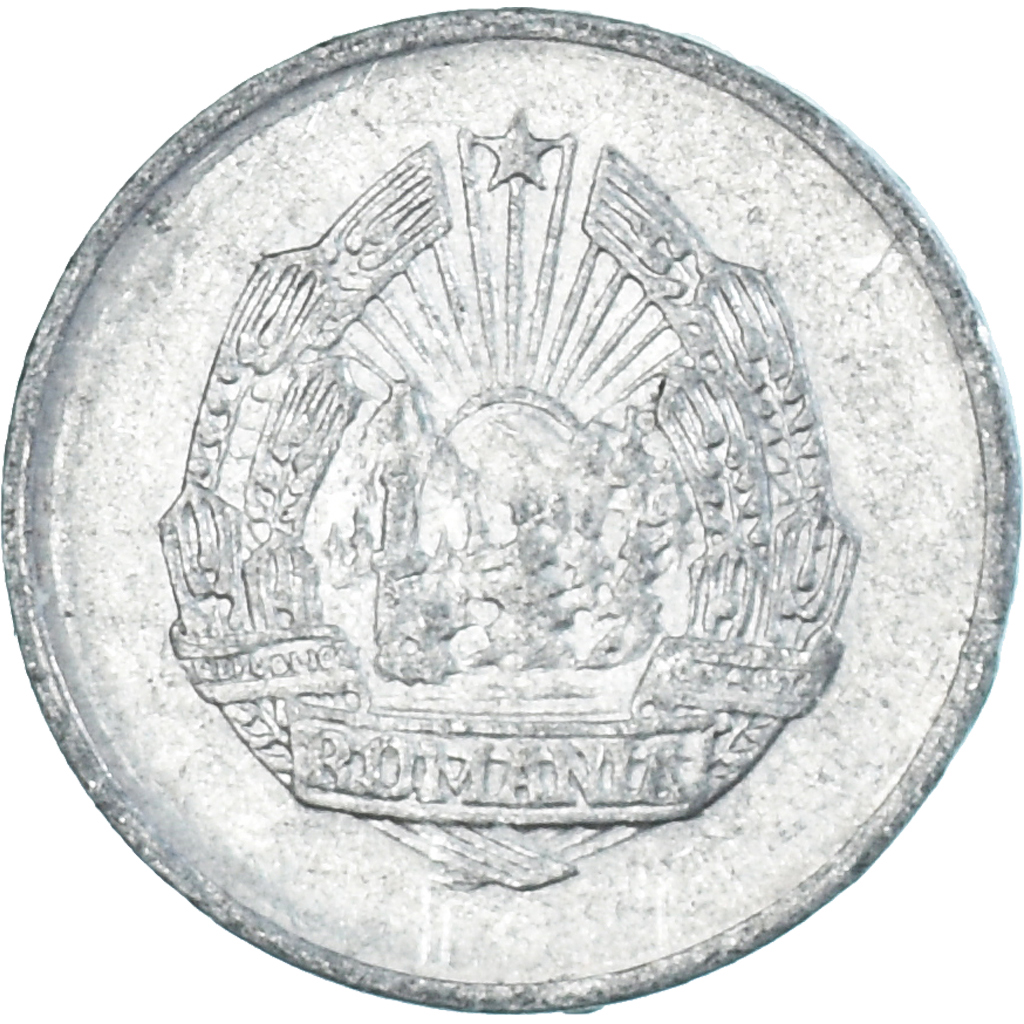 Coin, Romania, 5 Bani, 1975