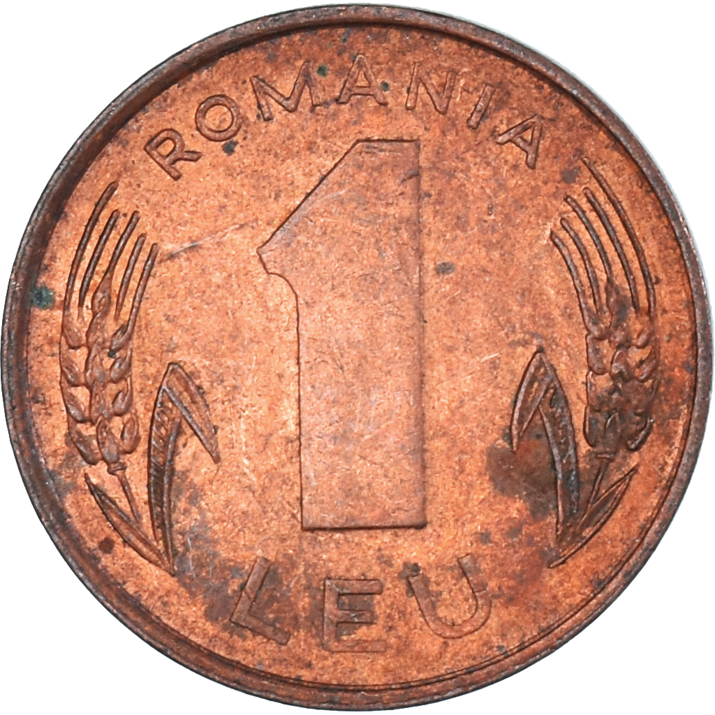 Coin, Romania, Leu, 1993