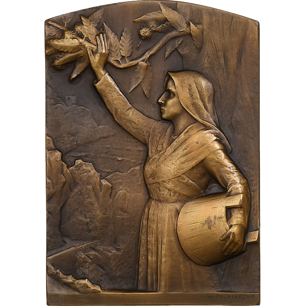 France, Medal, Corsica, Bronze, Patriarche, 