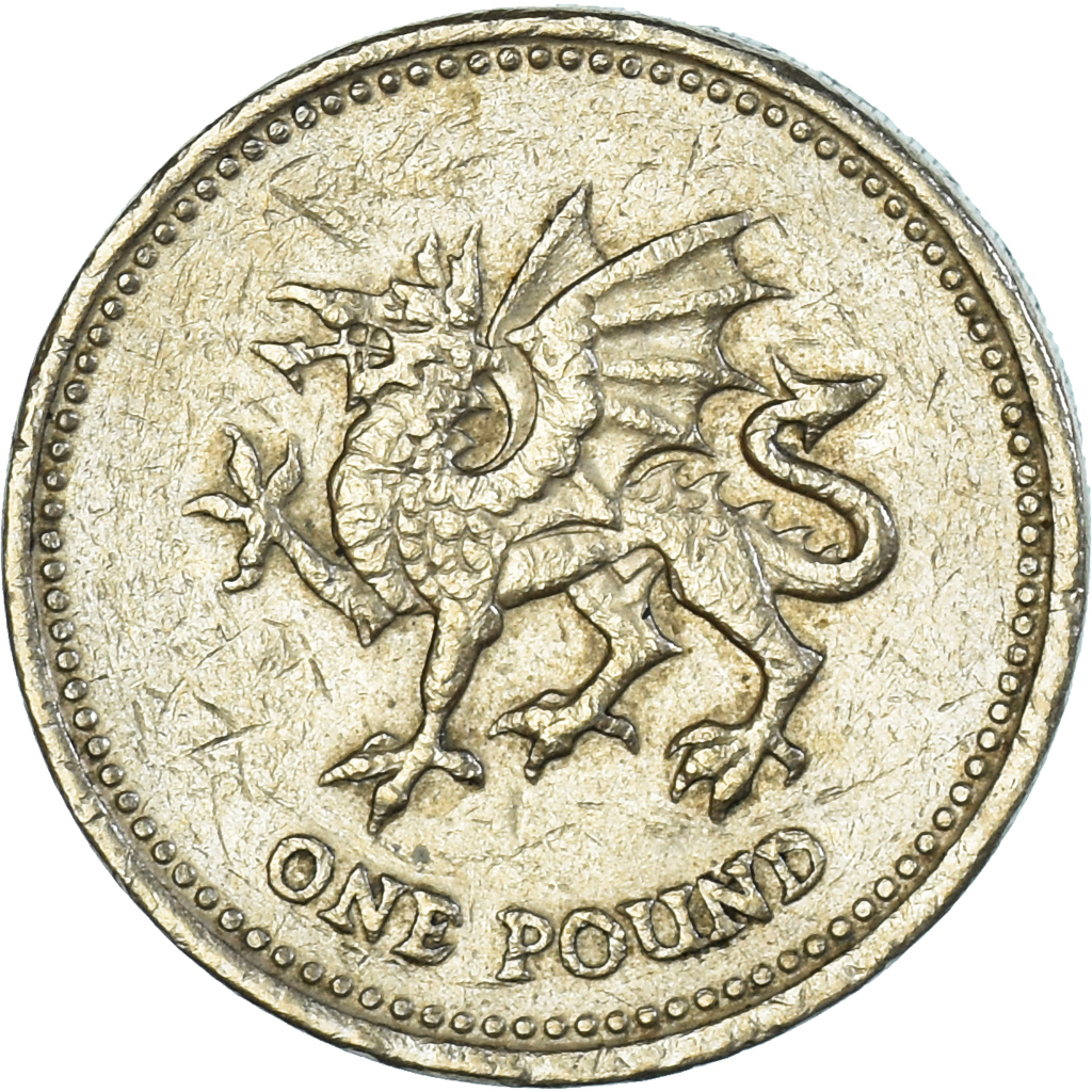 Coin, Great Britain, Pound, 2000
