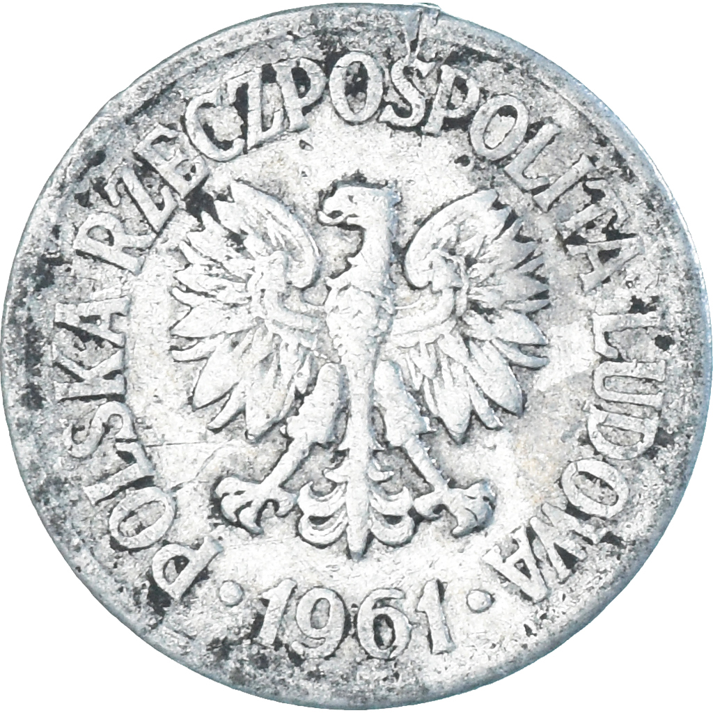 Coin, Poland, 10 Groszy, 1961