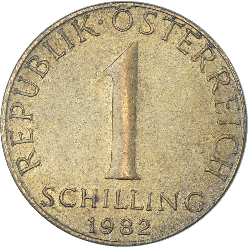Coin, Austria, Schilling, 1982