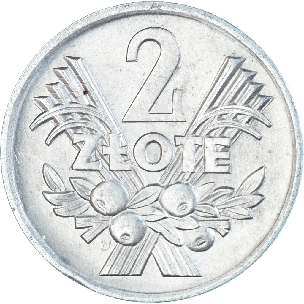 Coin, Poland, 2 Zlote, 1974
